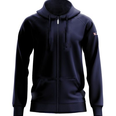 sweat shirt ultra avec capuche bleu